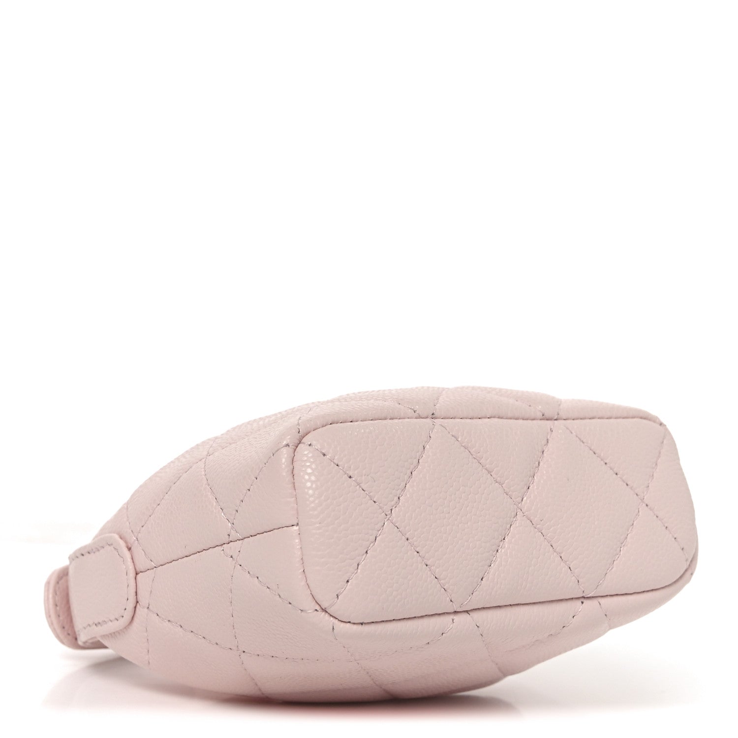 Chanel Caviar Quilted Hobo Bag Charm Light Pink 4 of 10