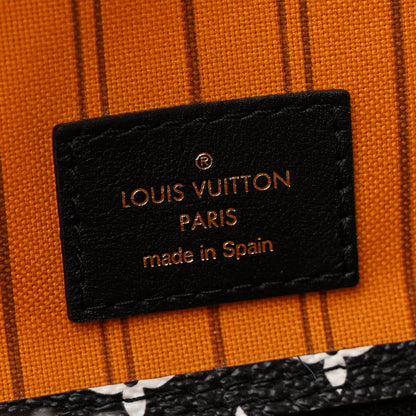 Louis Vuitton Monogram Giant Jungle Neverfull MM Black 8 of 11