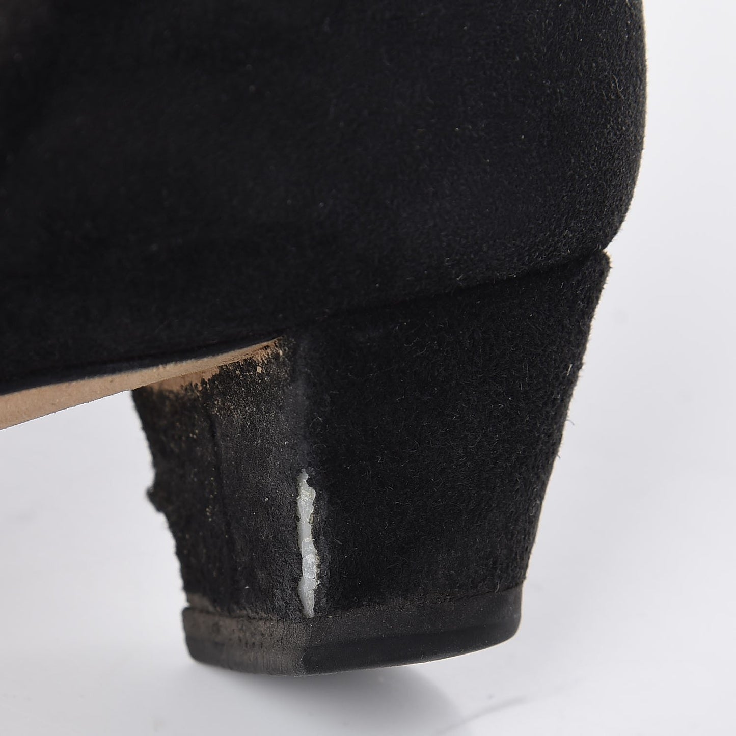 Suede Ankle Boots 37.5 Black