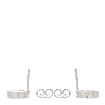 Gucci Sterling Silver Interlocking GG Stud Earrings 3 of 4