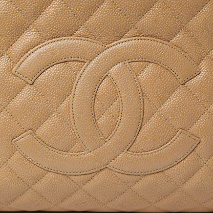 Chanel Caviar Quilted Grand Shopping Tote GST Beige 8 of 12