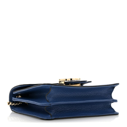 Gucci Dollar Calfskin Small Interlocking G Shoulder Bag Caspian 4 of 13