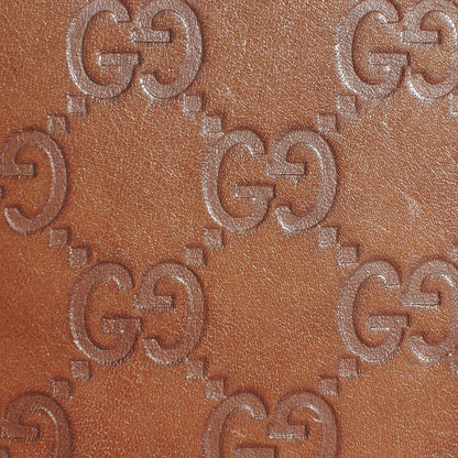 Gucci Guccissima New Britt Compact Wallet Brown 8 of 8