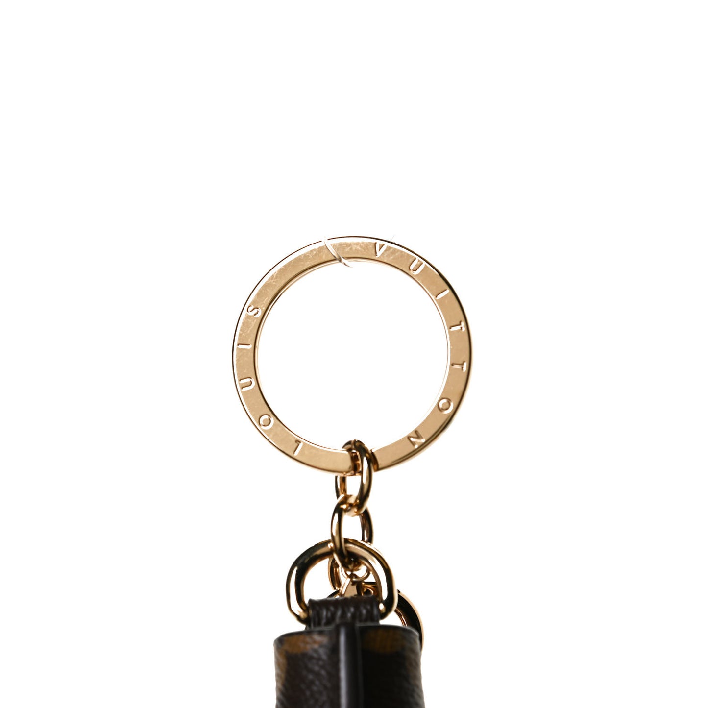 Monogram Tassel Bag Charm