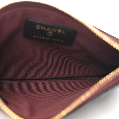 Chanel Caviar Quilted Small Cosmetic Case Black 5 of 8