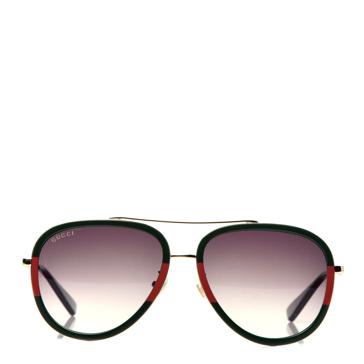 Web Aviator Sunglasses GG0062S Green Red