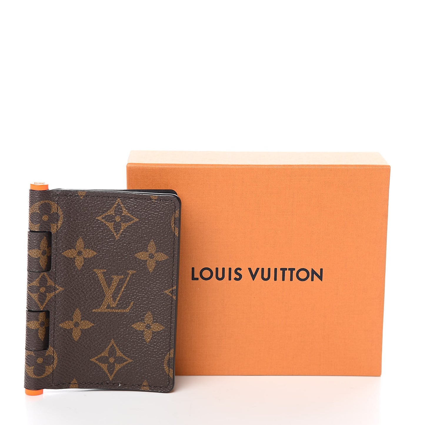 Monogram Hinge Pocket Organizer