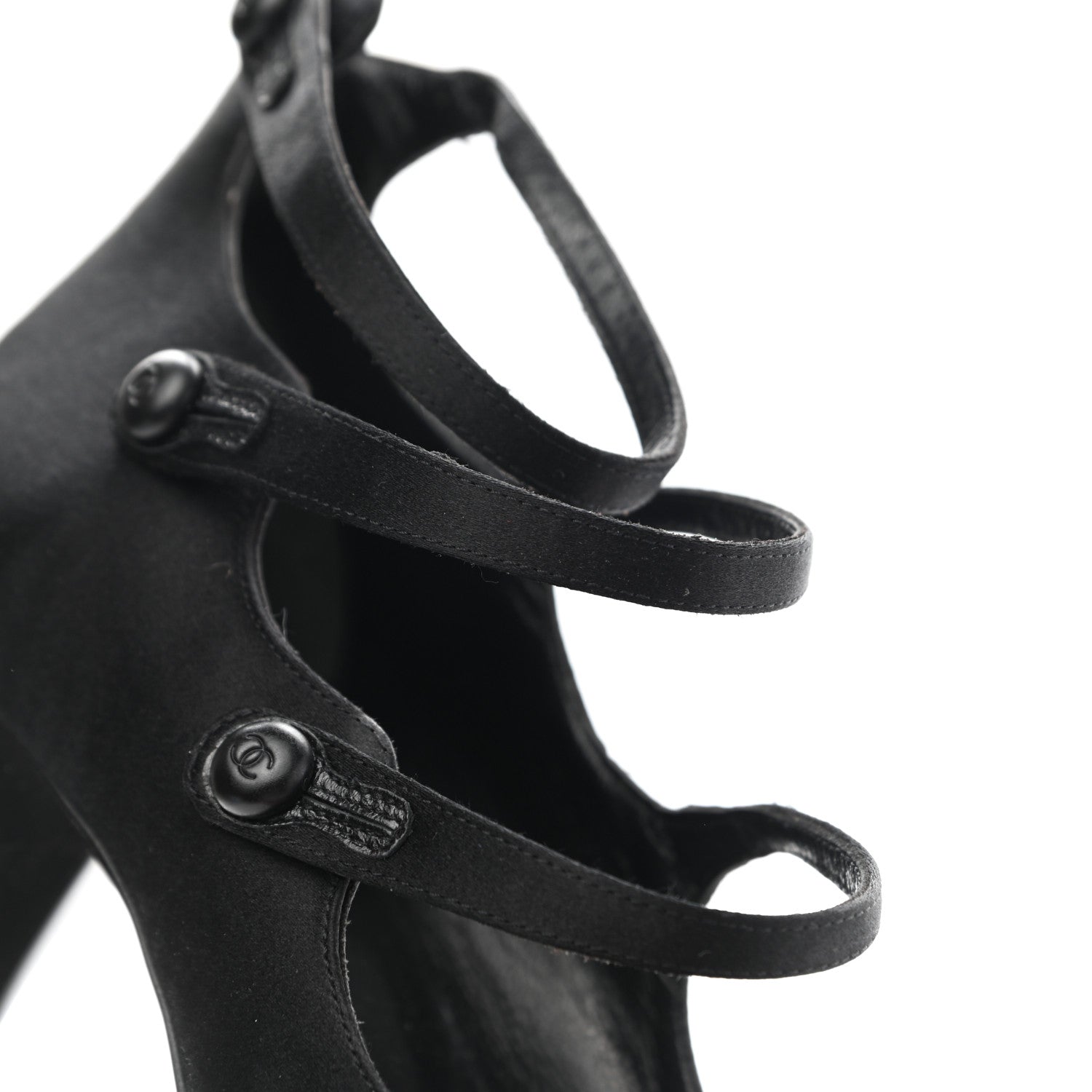 Chanel Mary Jane Pump 37 Black 10 of 12