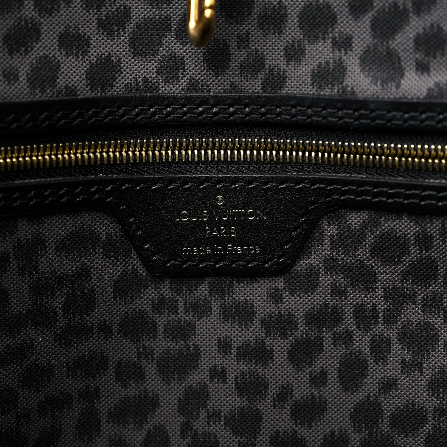 Louis Vuitton Monogram Giant Wild at Heart Neverfull MM Black 6 of 8