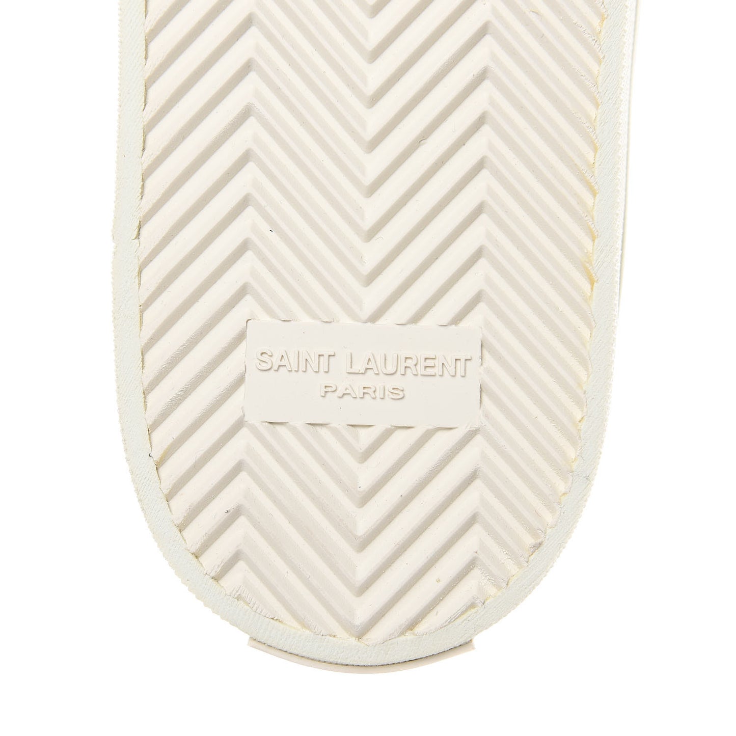 Calfskin Court Sneakers 42 White