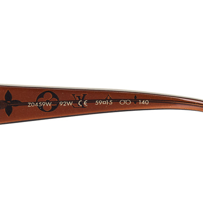 Louis Vuitton Acetate Obsession GM Sunglasses Z0459W Brown Glitter 6 of 7