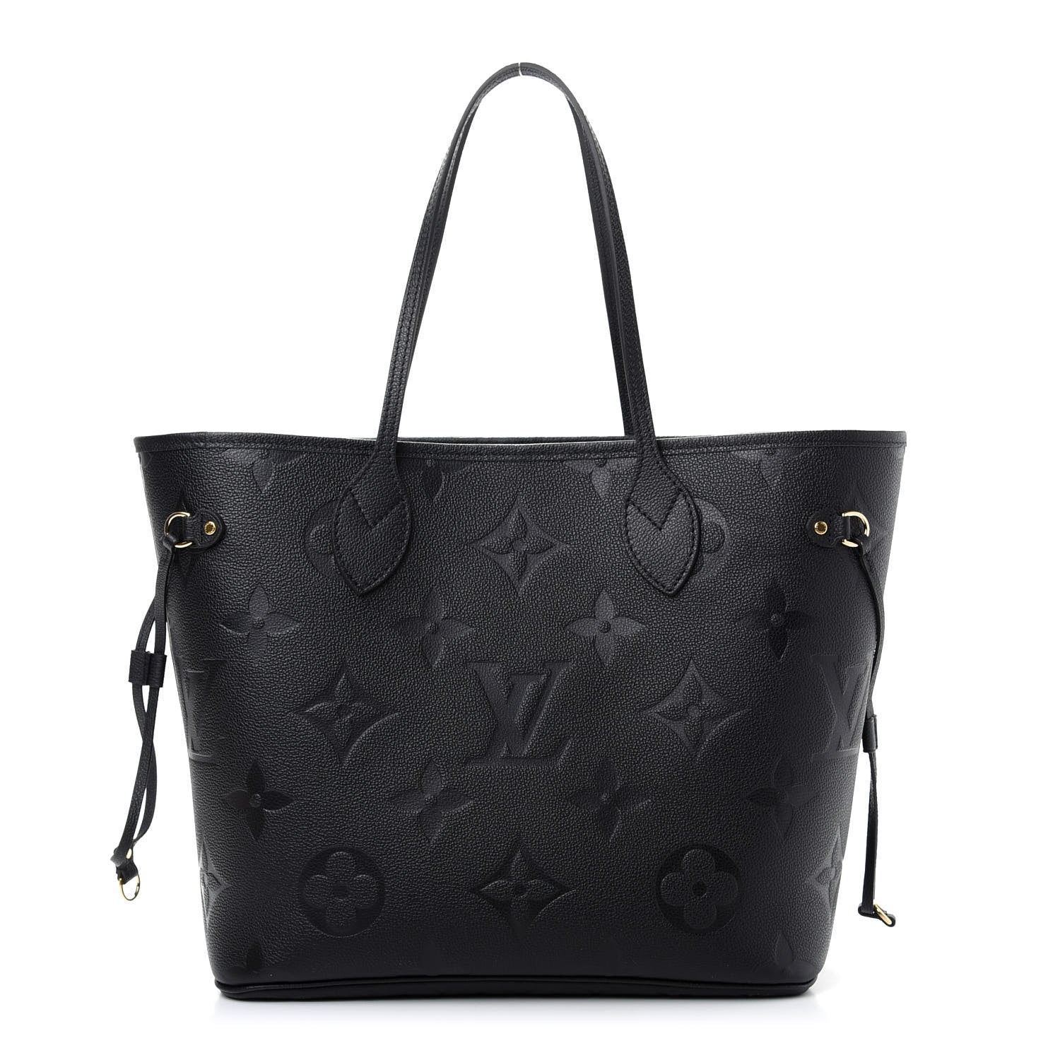 Louis Vuitton Empreinte Monogram Giant Neverfull MM Black 1 of 8