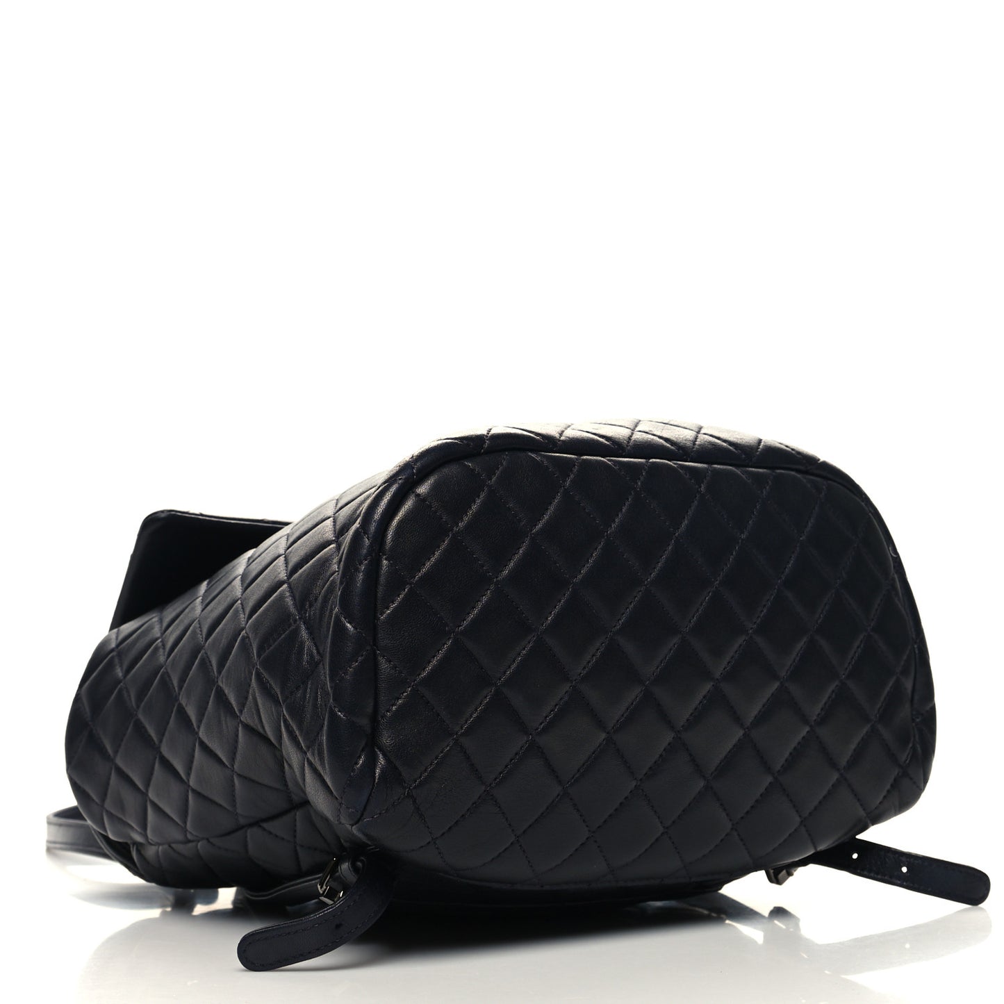Lambskin Quilted Large Urban Spirit Backpack Navy