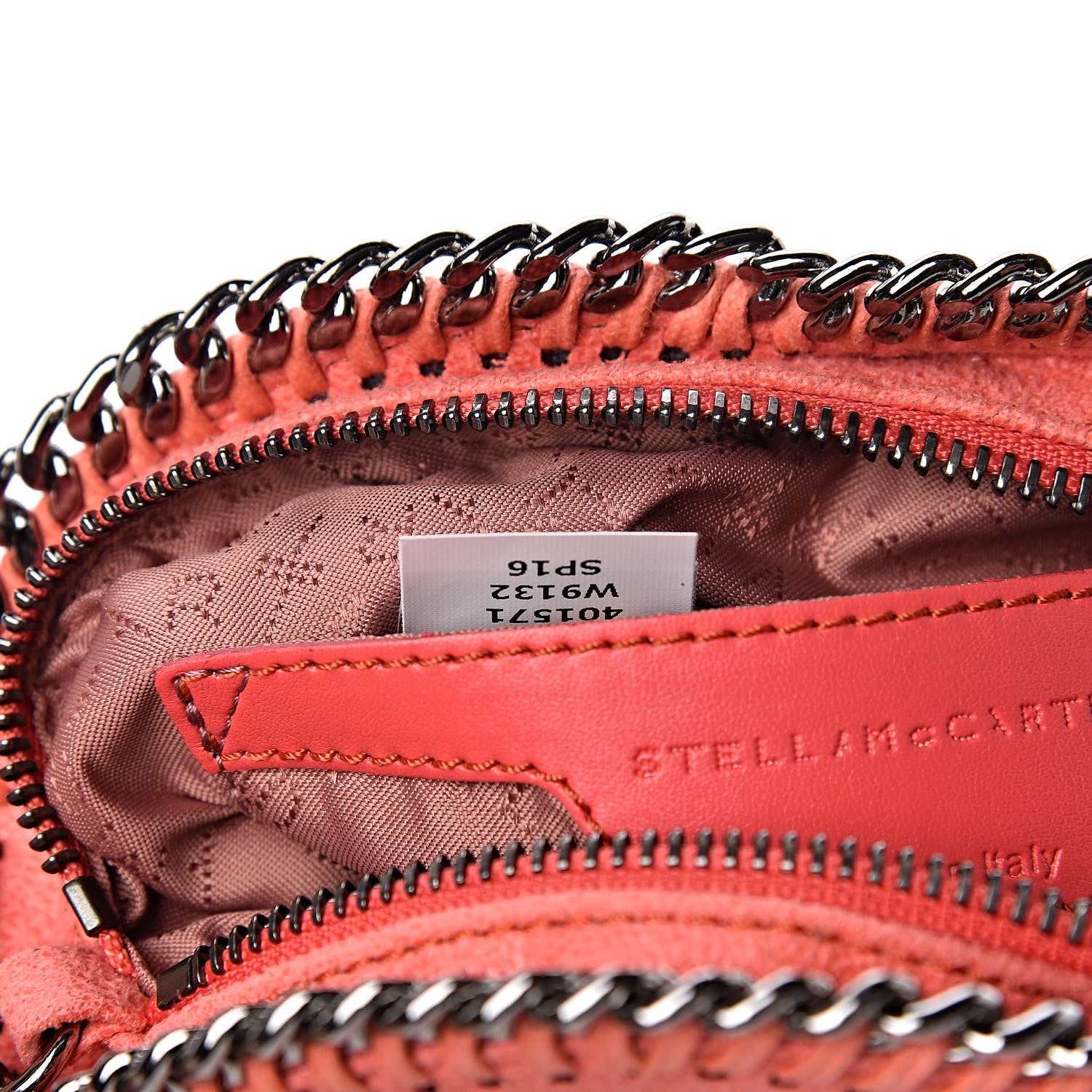Stella McCartney Shaggy Deer Falabella Heart Crossbody Bag Peony Pink 7 of 16