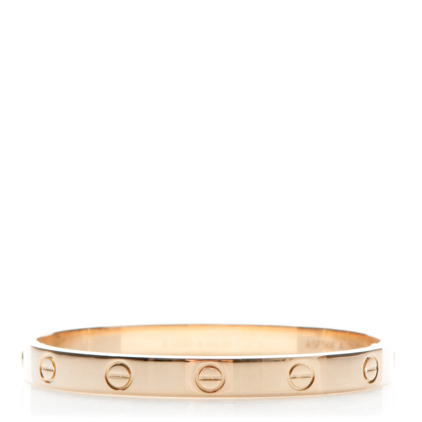 18K Yellow Gold LOVE Bracelet 16