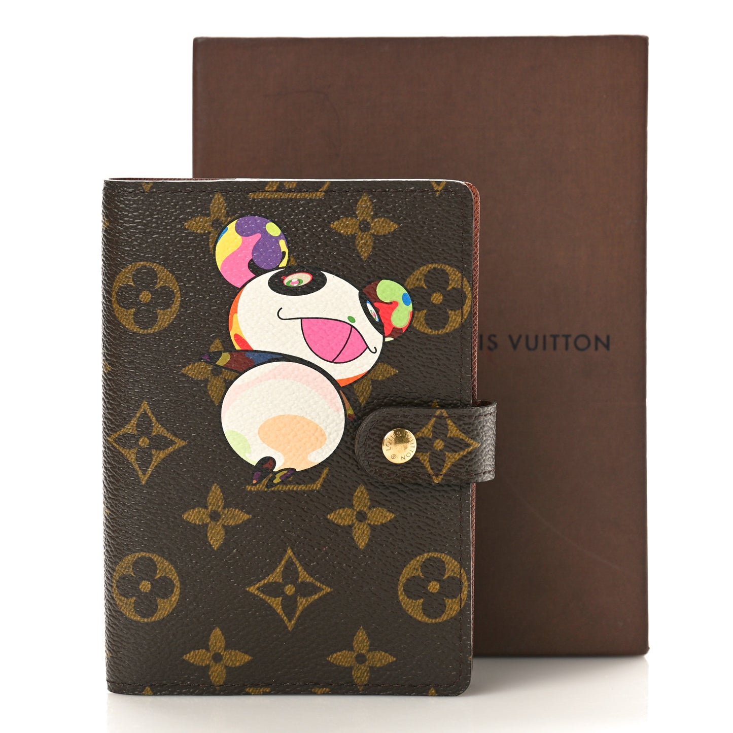 Monogram Panda Small Ring Agenda Cover