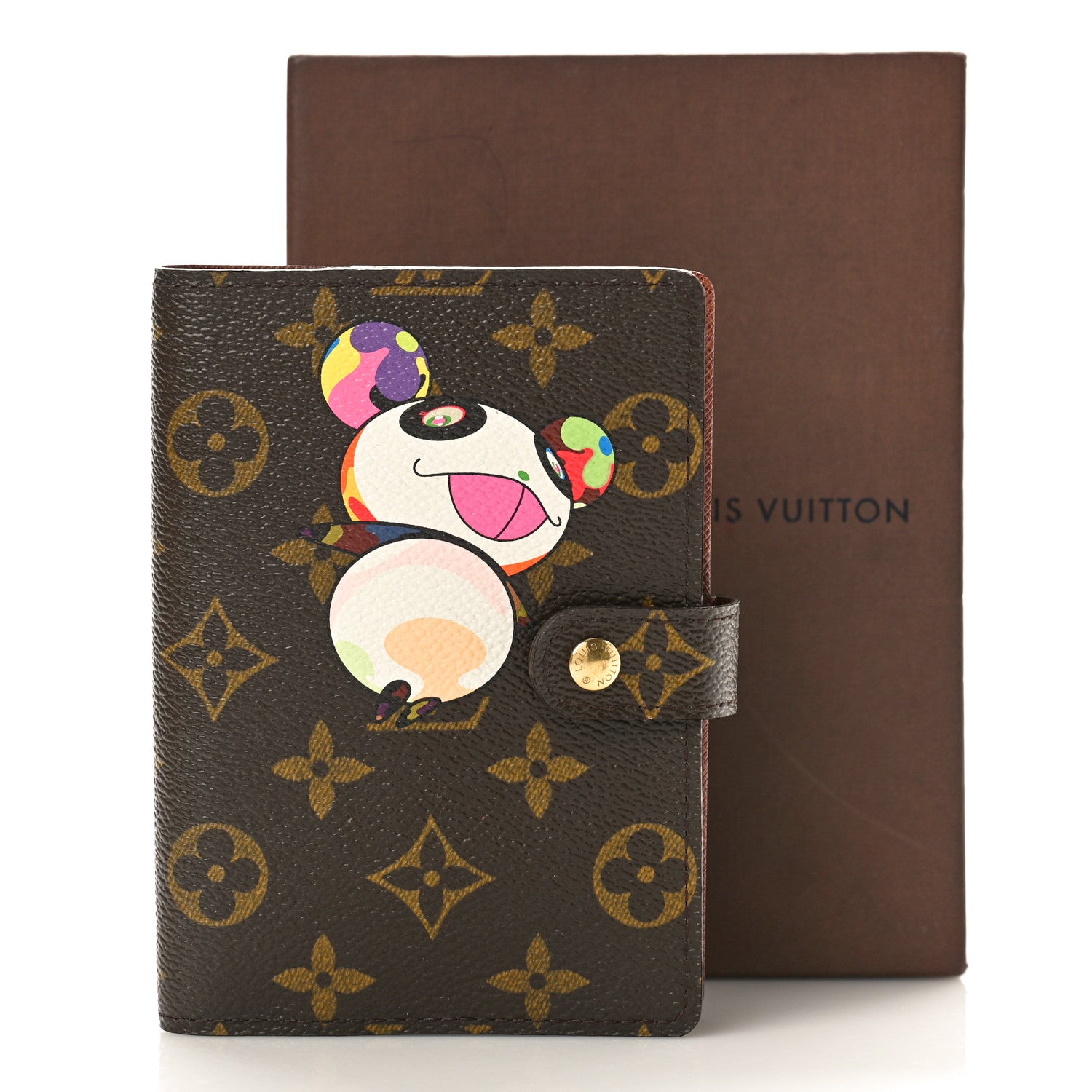 Louis Vuitton Monogram Panda Small Ring Agenda Cover 10 of 10