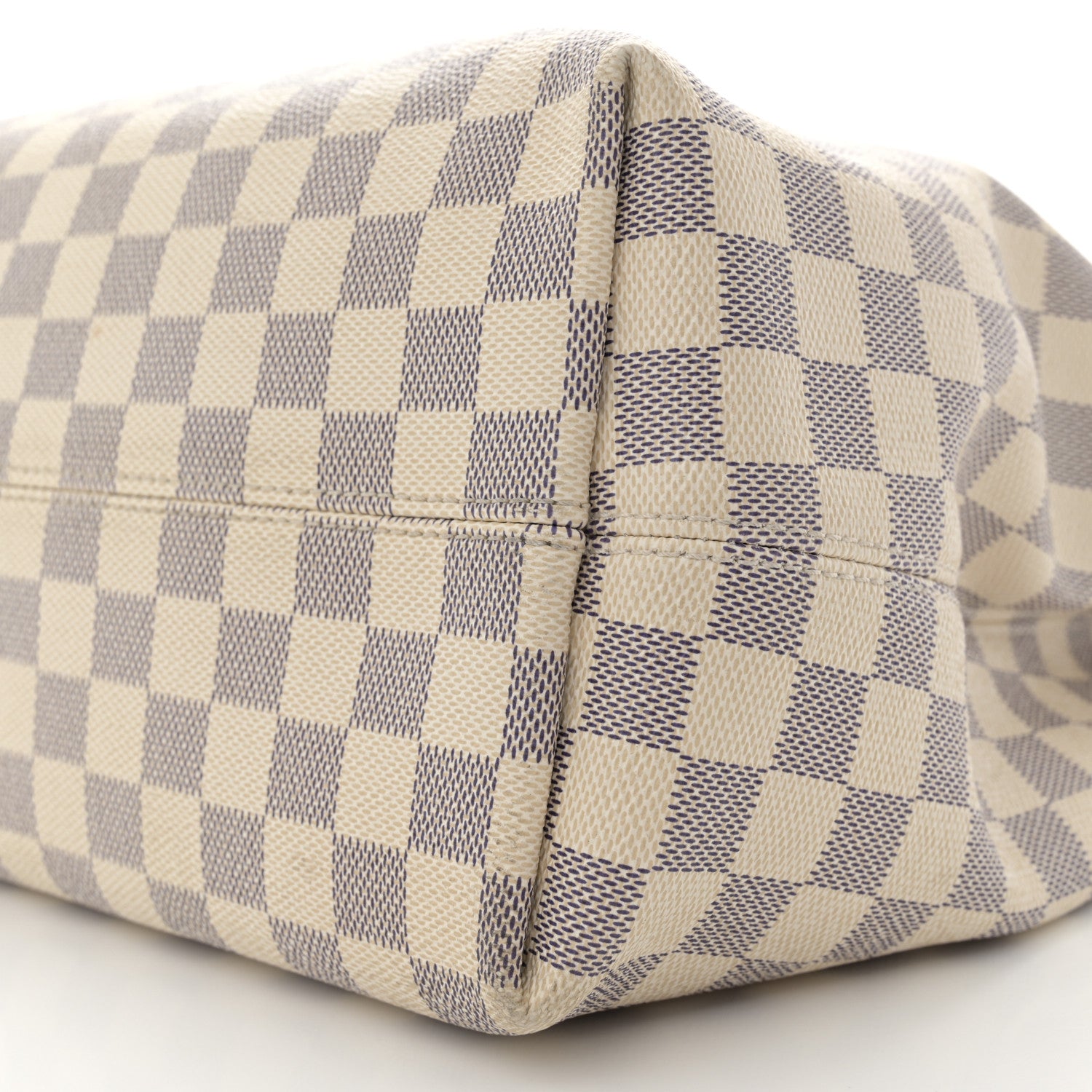 Louis Vuitton Damier Azur Graceful MM Rose Ballerine 10 of 16