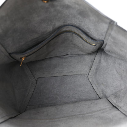 Celine Soft Grained Calfskin Sangle Bucket Bag Storm 5 of 10