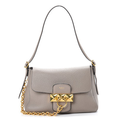Mulberry Heavy Grain Calfskin Mini Keeley Solid Grey 1 of 10