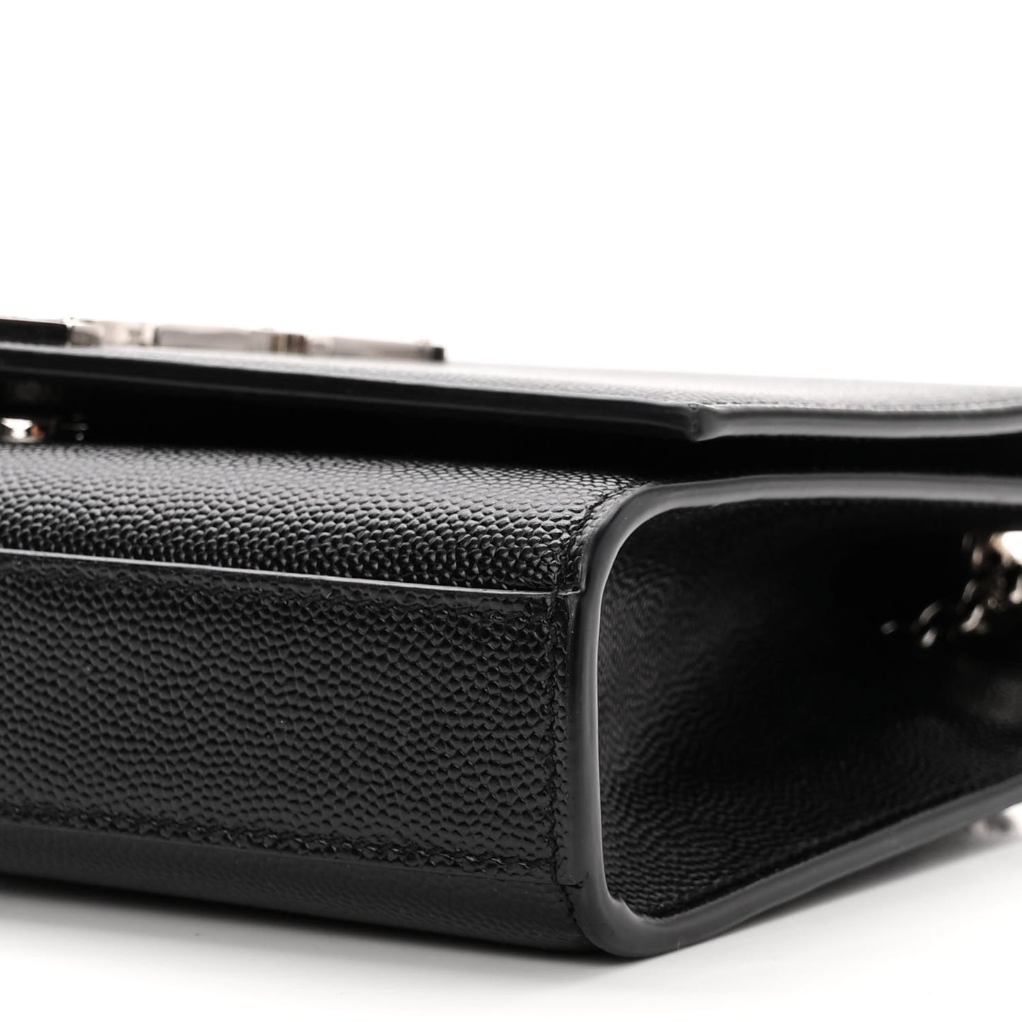 Grain De Poudre Small Monogram Kate Satchel Black