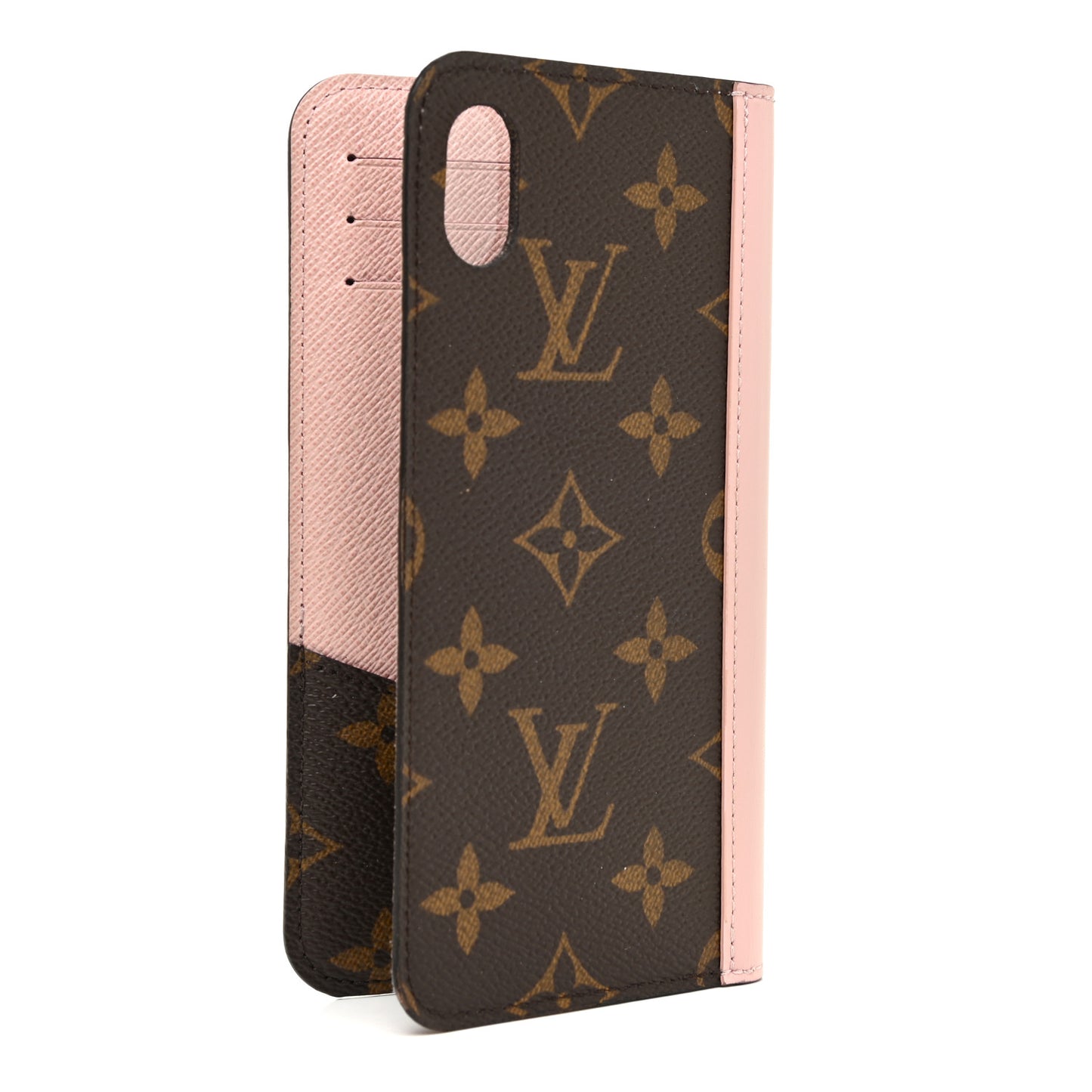 Monogram iPhone XS Max Folio Case Rose Ballerine