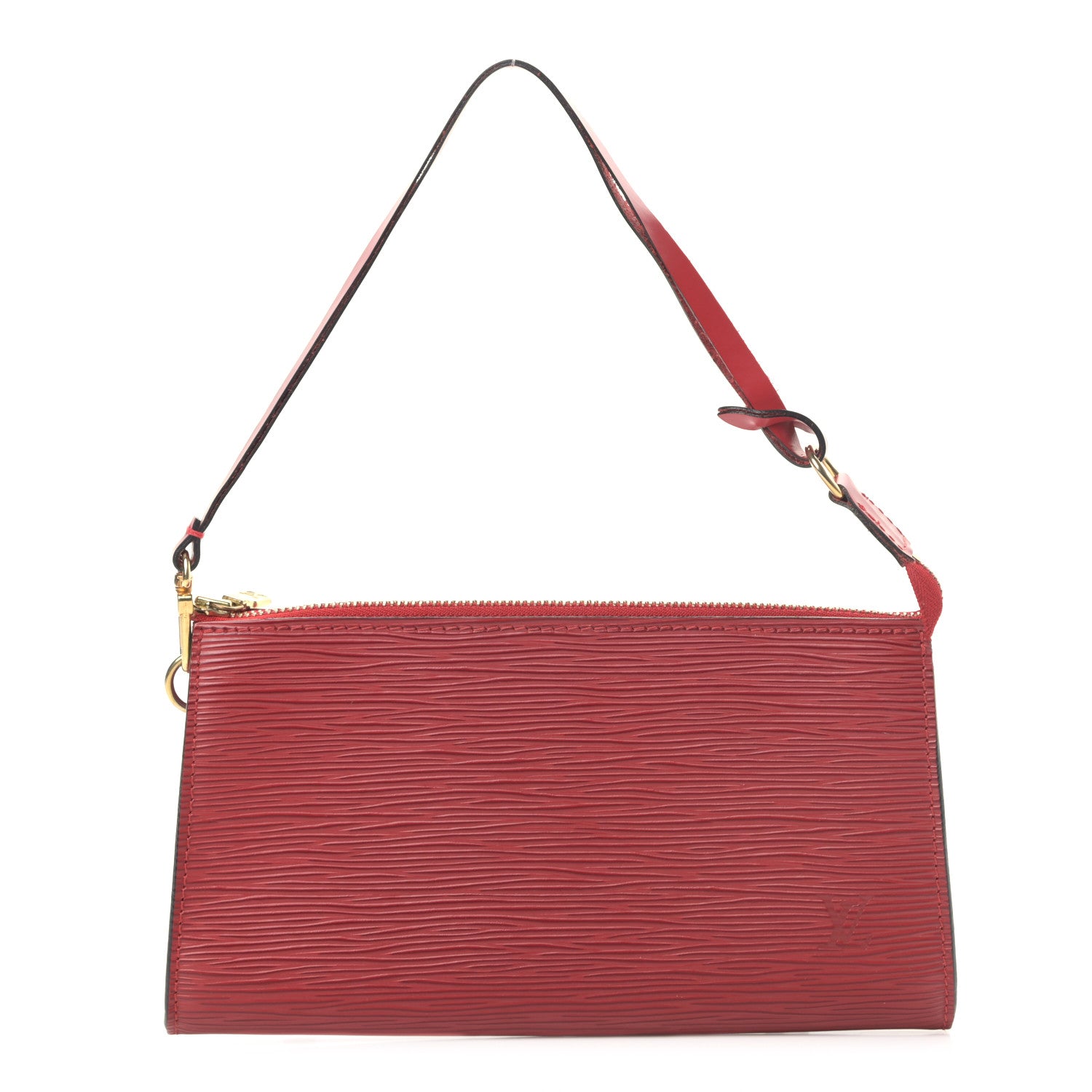 Louis Vuitton Epi Pochette Accessories 24 Rouge 1 of 11