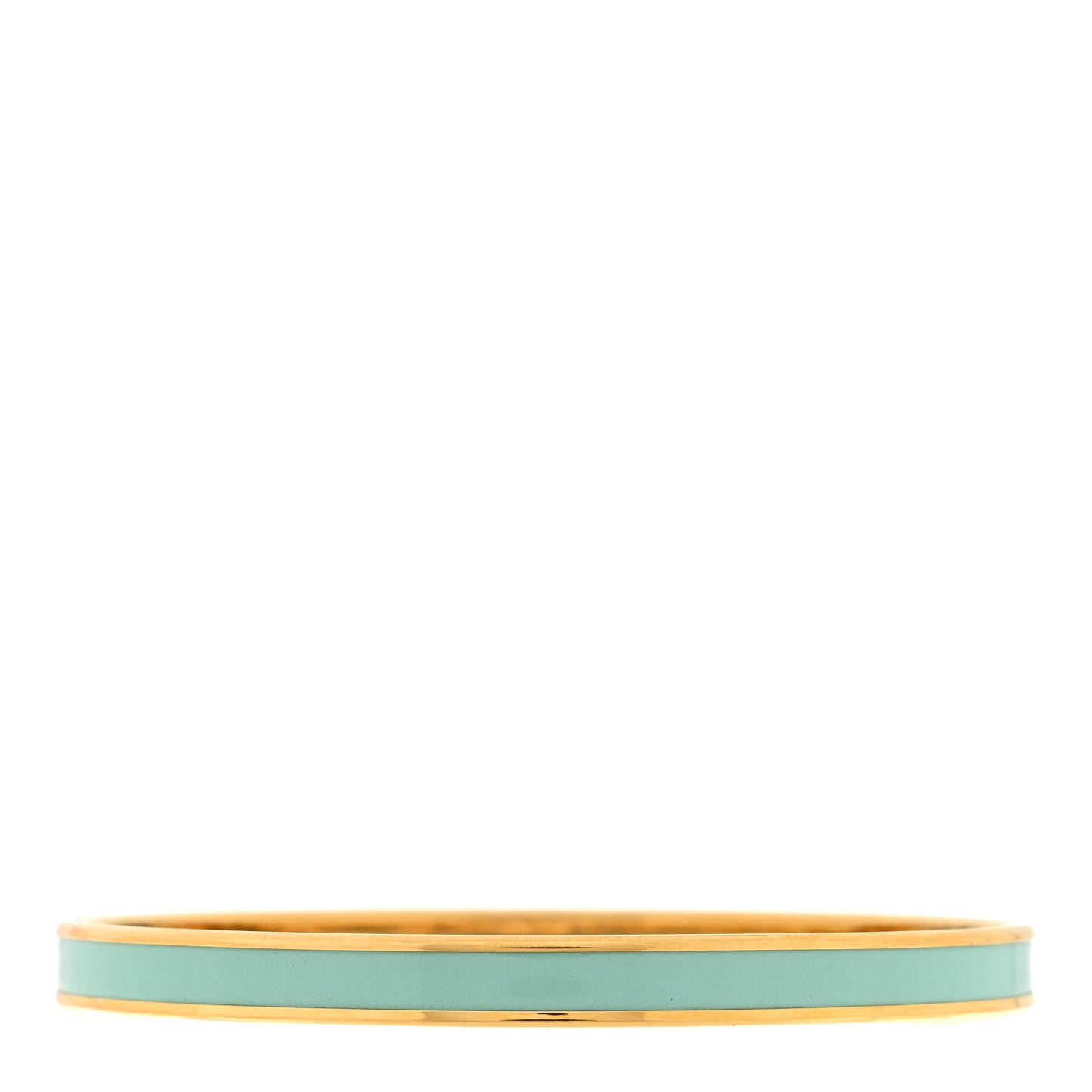 Enamel Extra Narrow Uni Bracelet 62 Aqua