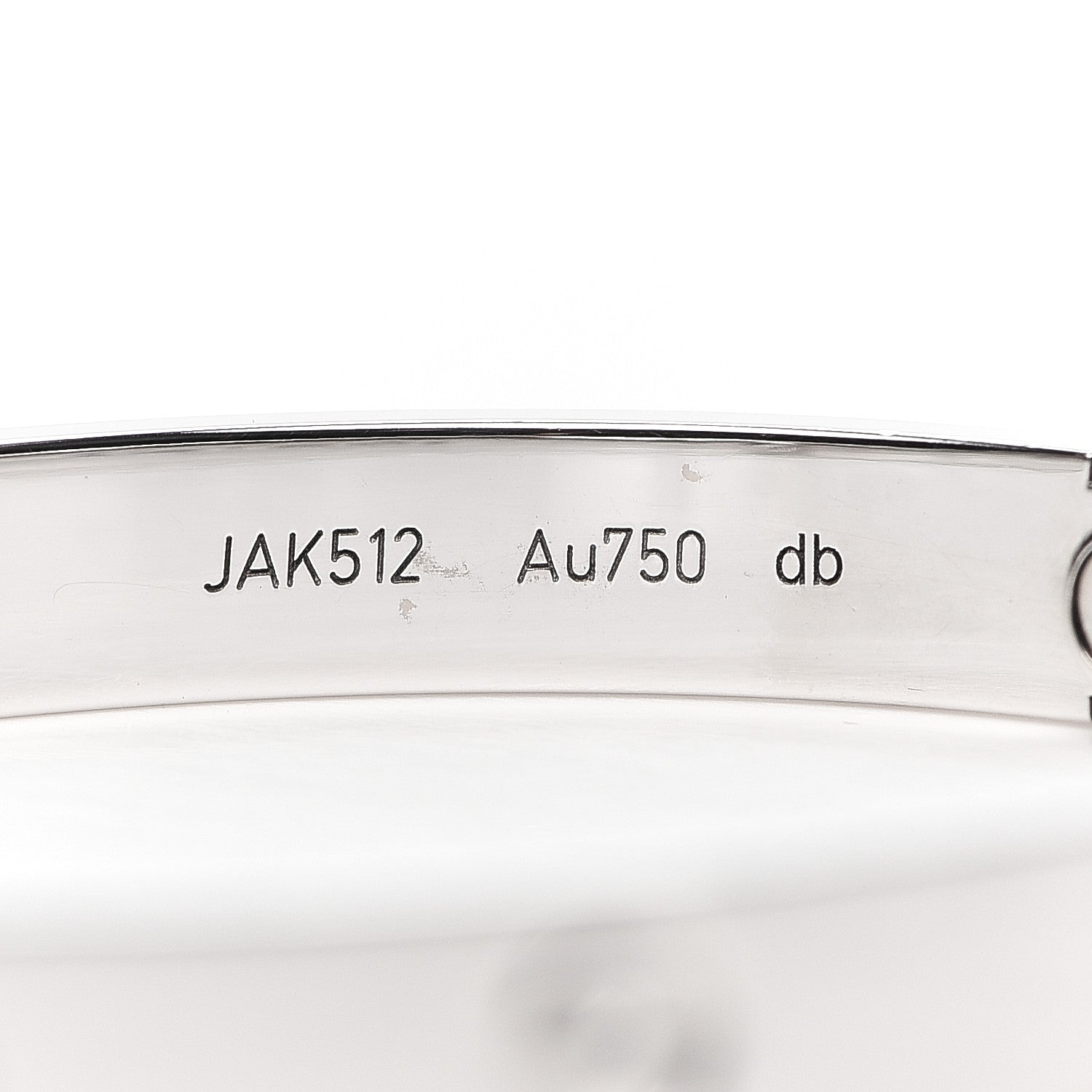 Cartier 18K White Gold LOVE Bracelet 17 4 of 7