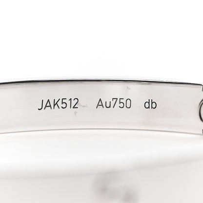 Cartier 18K White Gold LOVE Bracelet 17 4 of 7