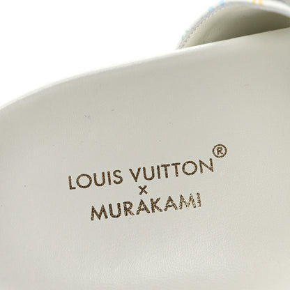 Louis Vuitton LV X TM Monogram Multicolor Bom Dia Comfort Mule Sandals 39.5 White 8 of 9