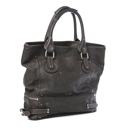 Chloe Calfskin Paddington Tote Brown 2 of 4