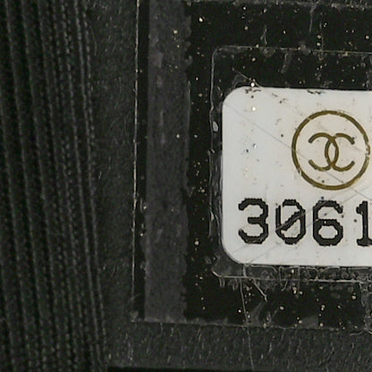 Chanel Tweed Quilted Large Chanel 19 Flap Black Ecru White 7 of 10