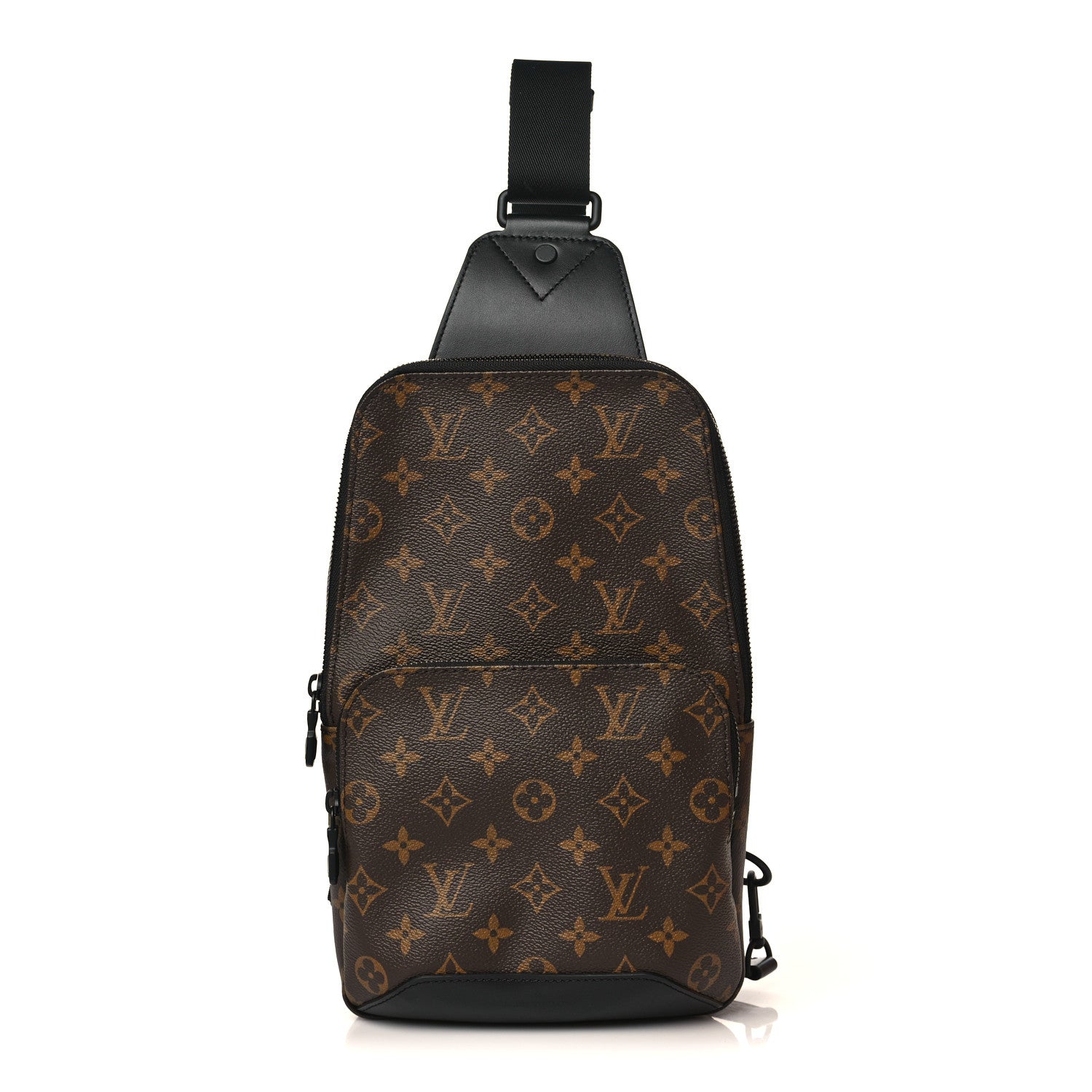 Louis Vuitton Monogram Macassar Avenue Sling Bag 1 of 9