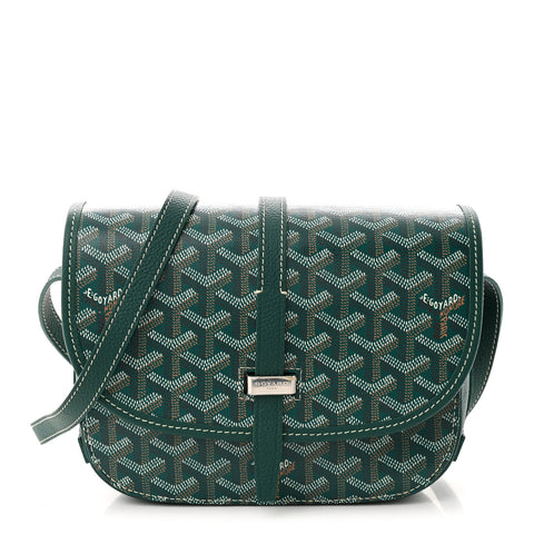 Goyardine Belvedere II PM Messenger Bag Green