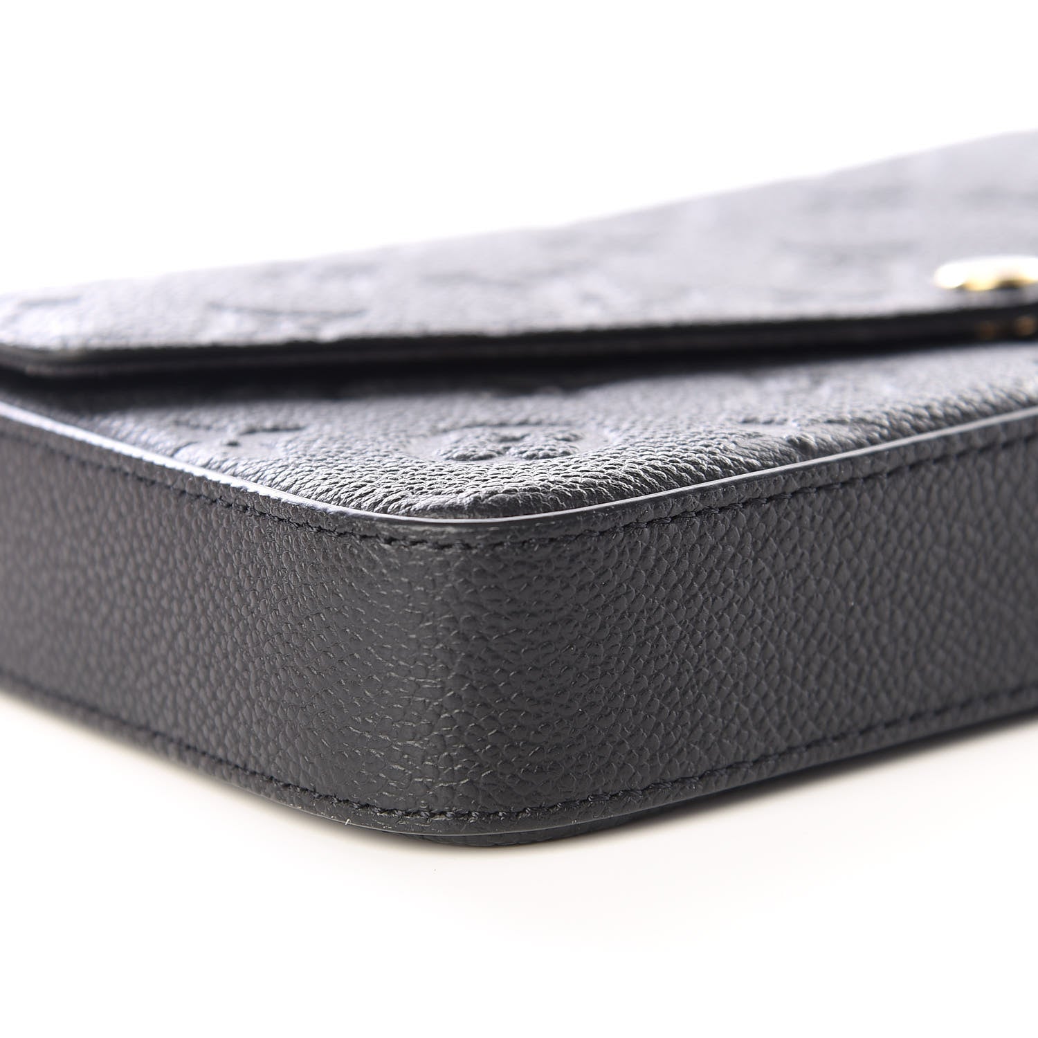 Louis Vuitton Empreinte Pochette Felicie Chain Wallet Black 7 of 11