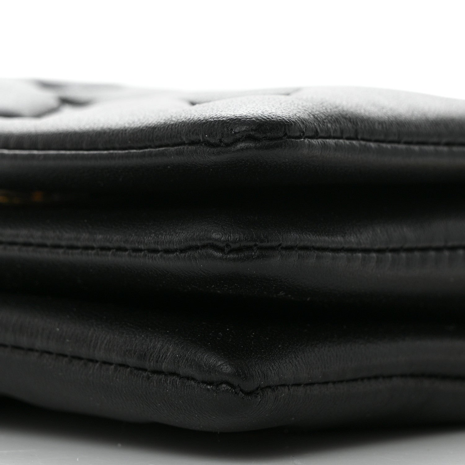 Louis Vuitton Lambskin Embossed Monogram Coussin Belt Bag Black 9 of 9
