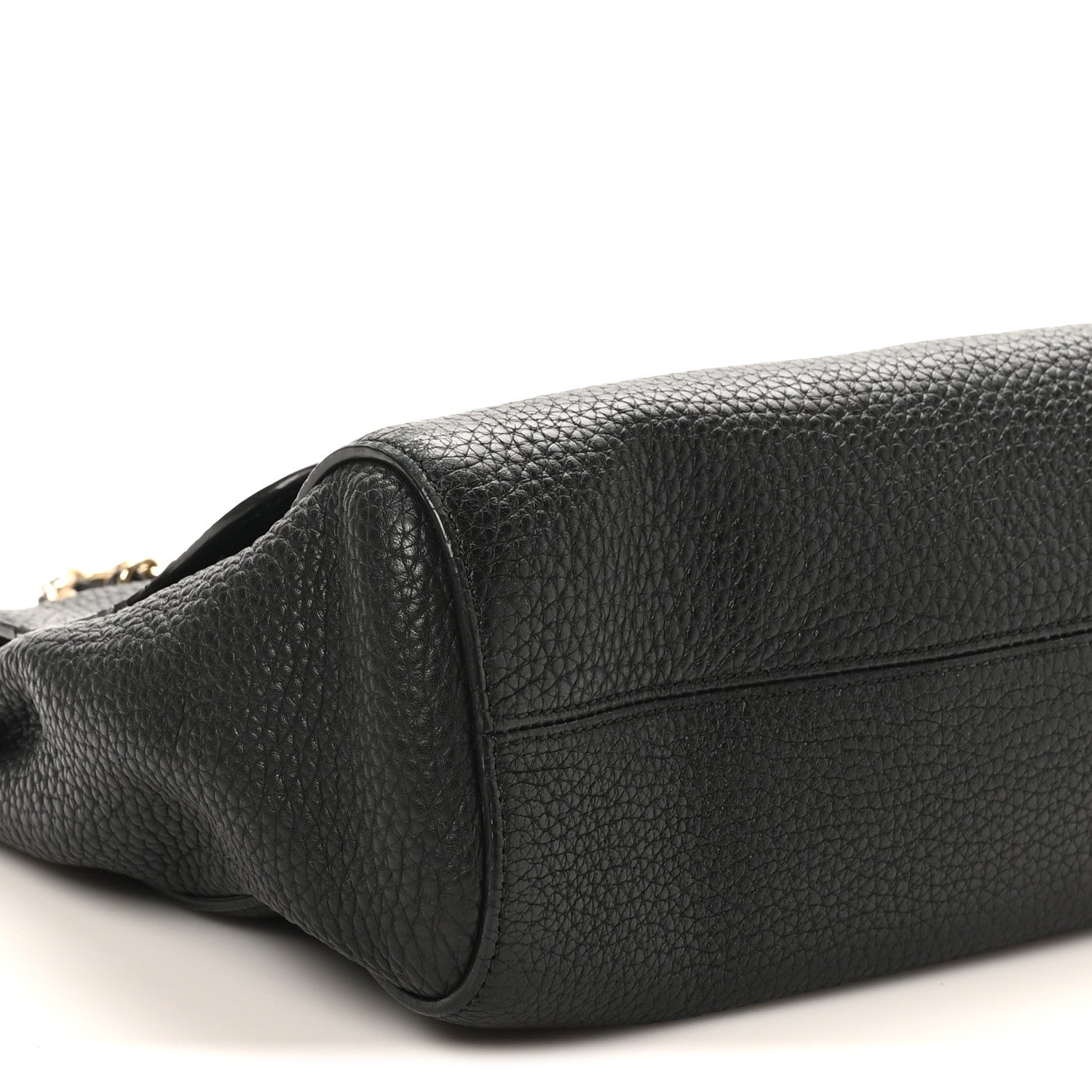 Mulberry Small Classic Grain Calfskin Medium Lily Black 8 of 10
