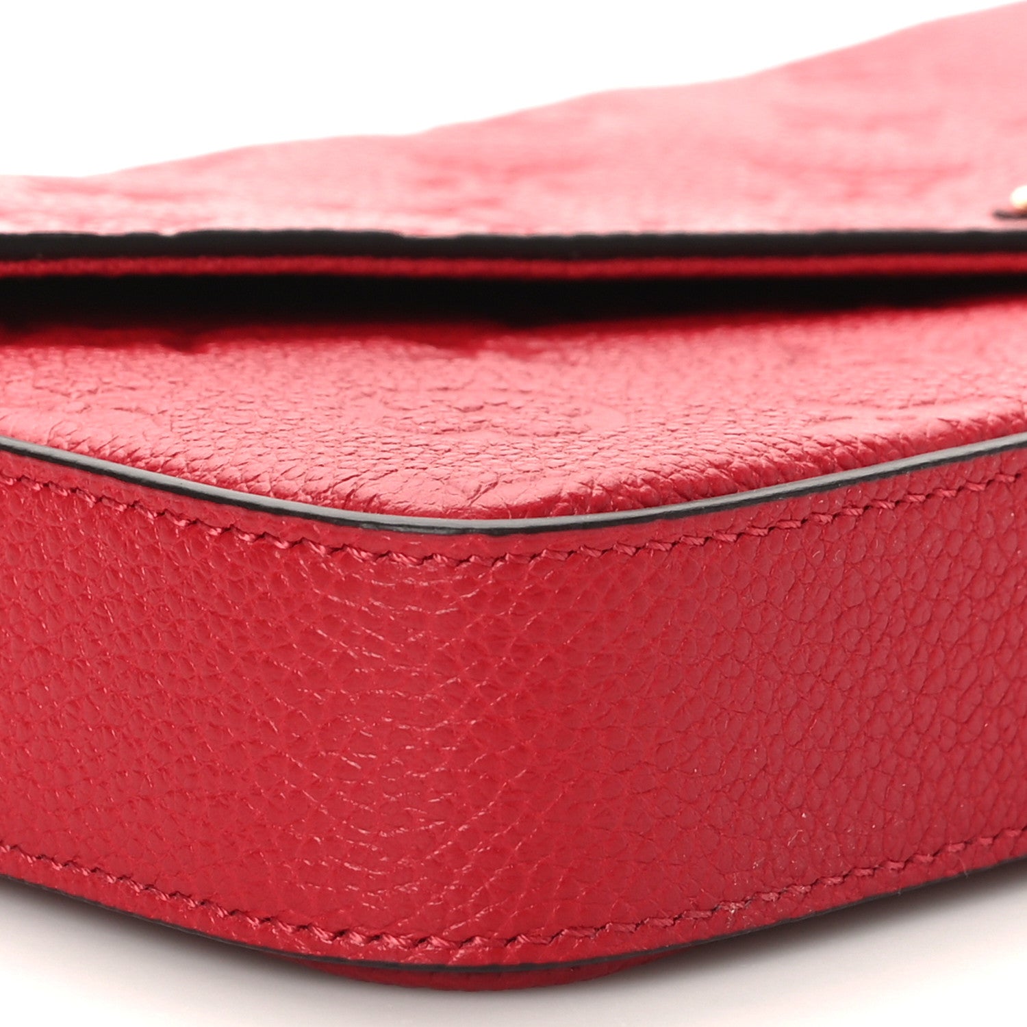 Louis Vuitton Empreinte Pochette Felicie Chain Wallet Cherry 8 of 9