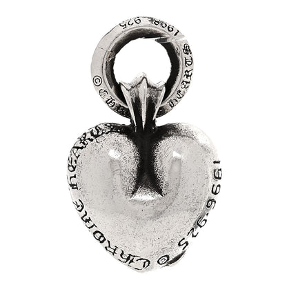 Chrome Hearts Sterling Silver Medium Heart Pendant 3 of 5