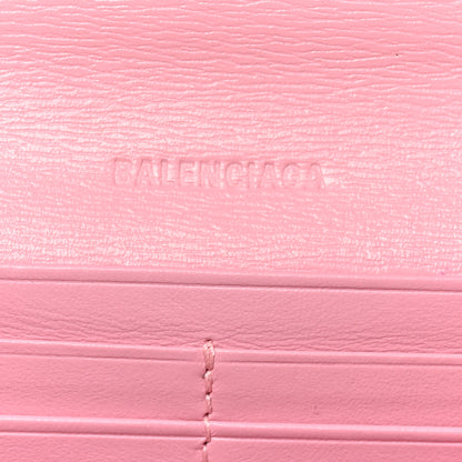 Balenciaga Calfskin Stripe Embossed Gossip Chain Bag XS Candy Pink 6 of 9