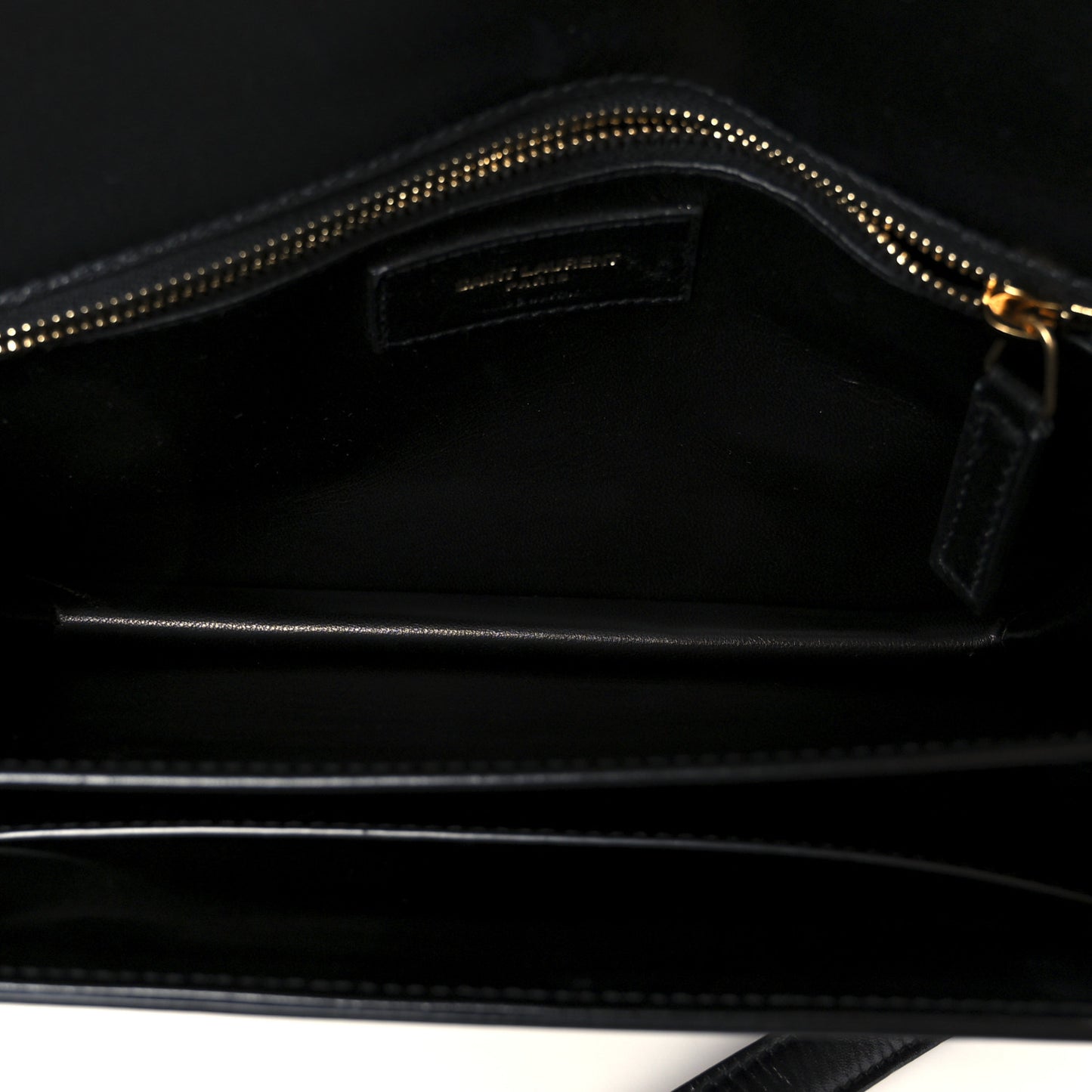 Smooth Calfskin Le Maillon Satchel Black