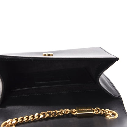 Saint Laurent Calfskin Small Classic Monogram Kate Tassel Satchel Black 5 of 10