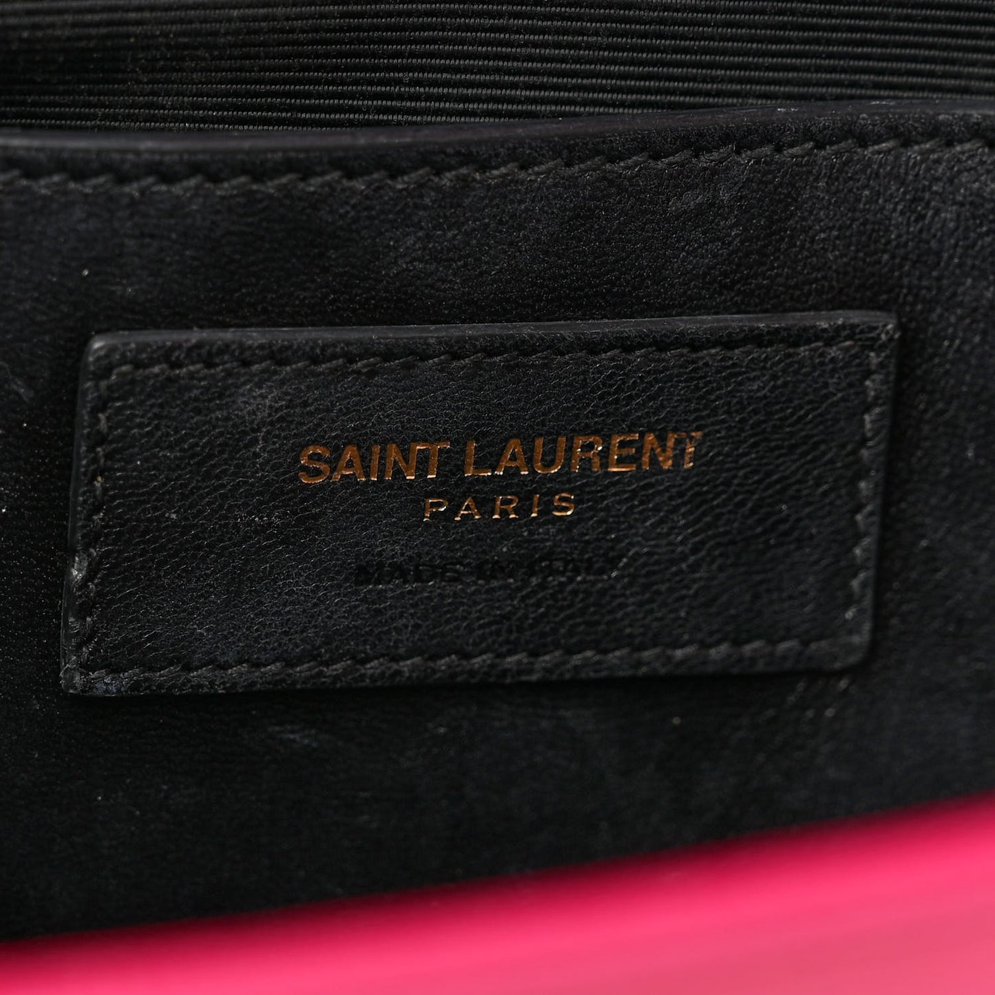 Grain De Poudre Classic Monogram Cassandre Clutch Lipstick Fuchsia