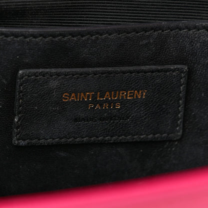 Saint Laurent Grain De Poudre Classic Monogram Cassandre Clutch Lipstick Fuchsia 6 of 9