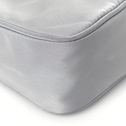 Prada Tessuto Nylon Mini Re-Edition 2000 Bag Fiordaliso 9 of 13