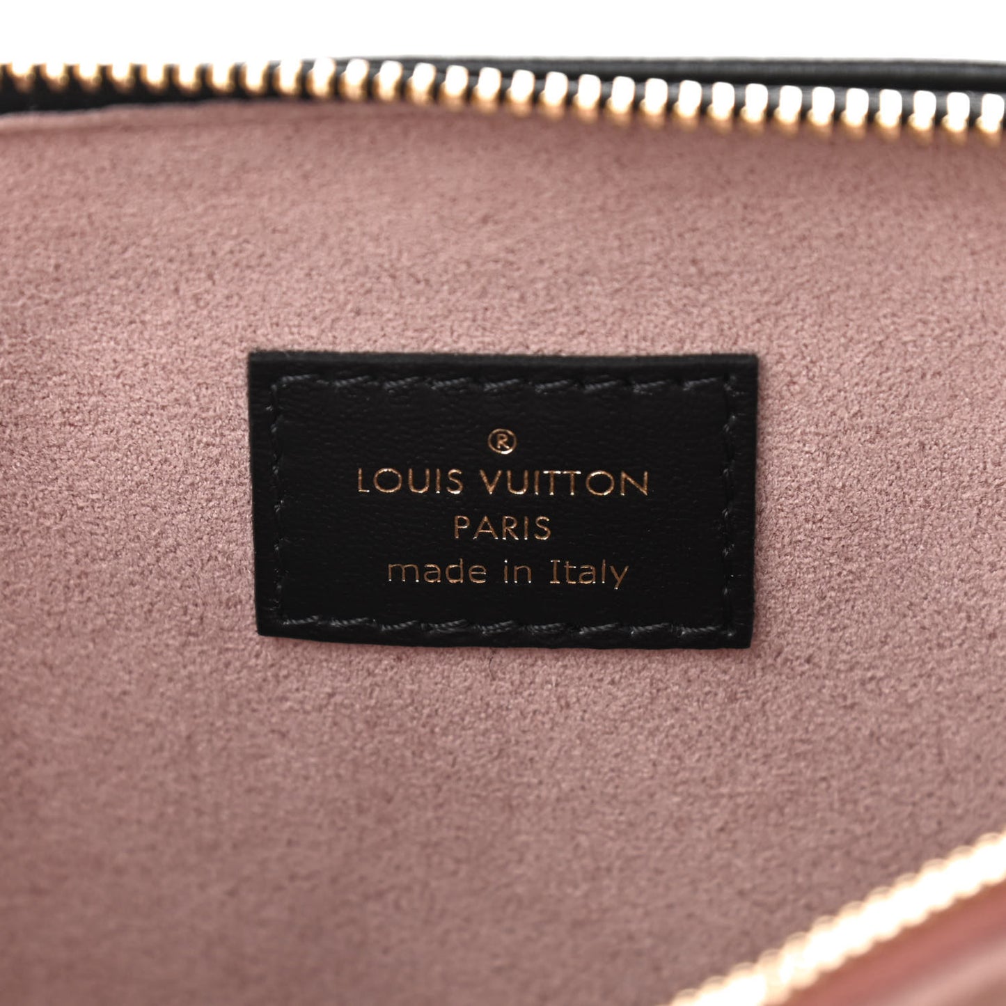Lambskin Embossed Monogram Coussin PM Black