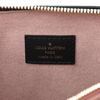 Louis Vuitton Lambskin Embossed Monogram Coussin PM Black 6 of 8