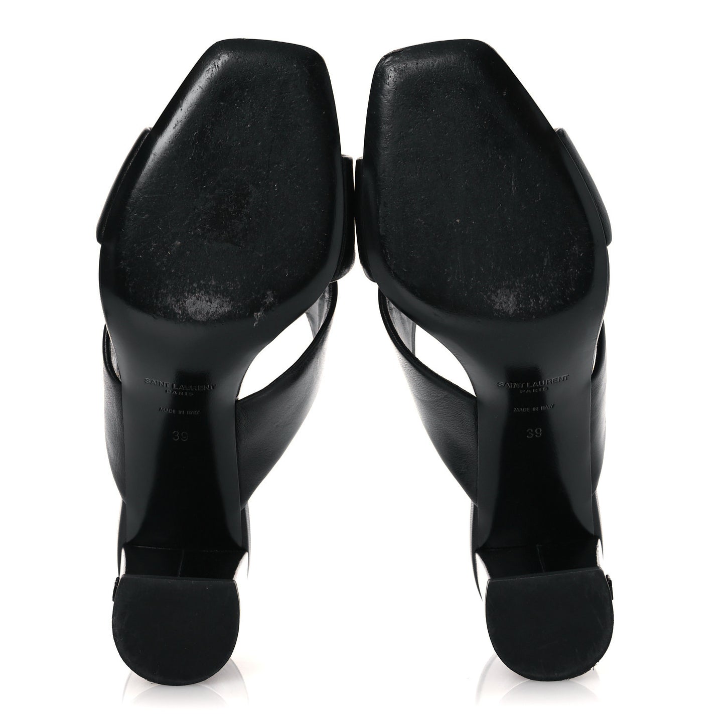 Calfskin LouLou 70 Mules 39 Black