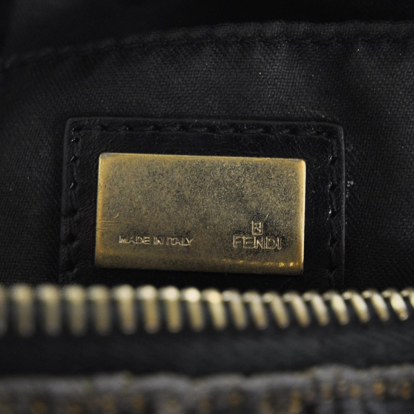 Zucca Cuoio Lucido Small Hobo Tobacco Moro